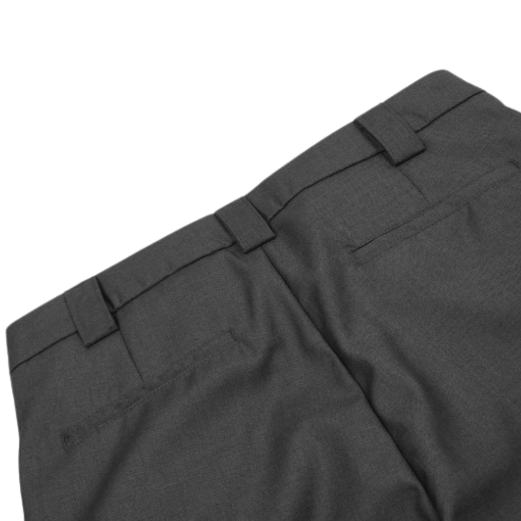 Pleated Wide-Leg Flare Trousers