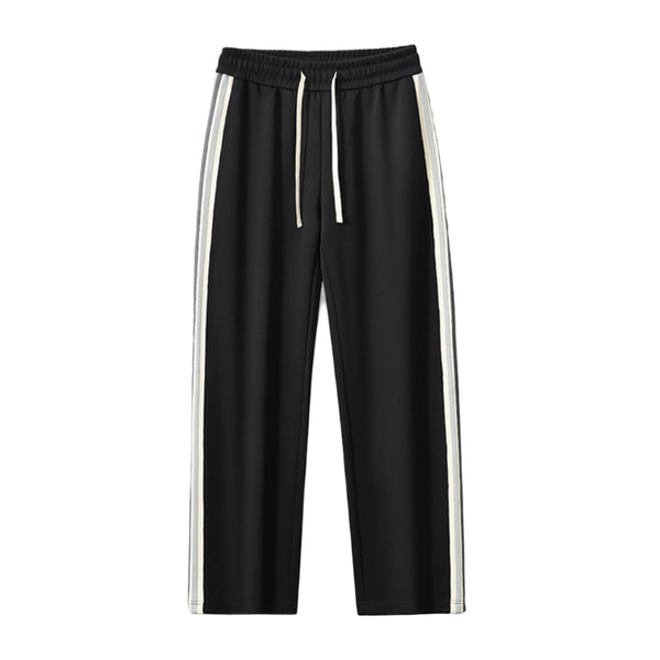 Striped Sweatpants (Black)