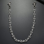 Fashion Korean version men's trouser chain personality youth denim street dance metal punk trendy waist chain simple cross pendant