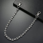 Fashion Korean version men's trouser chain personality youth denim street dance metal punk trendy waist chain simple cross pendant