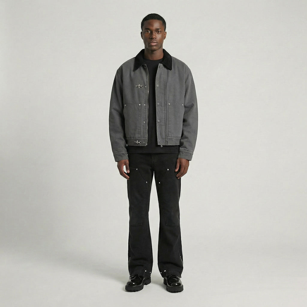 Upside Down Carpenter Denim (Black)