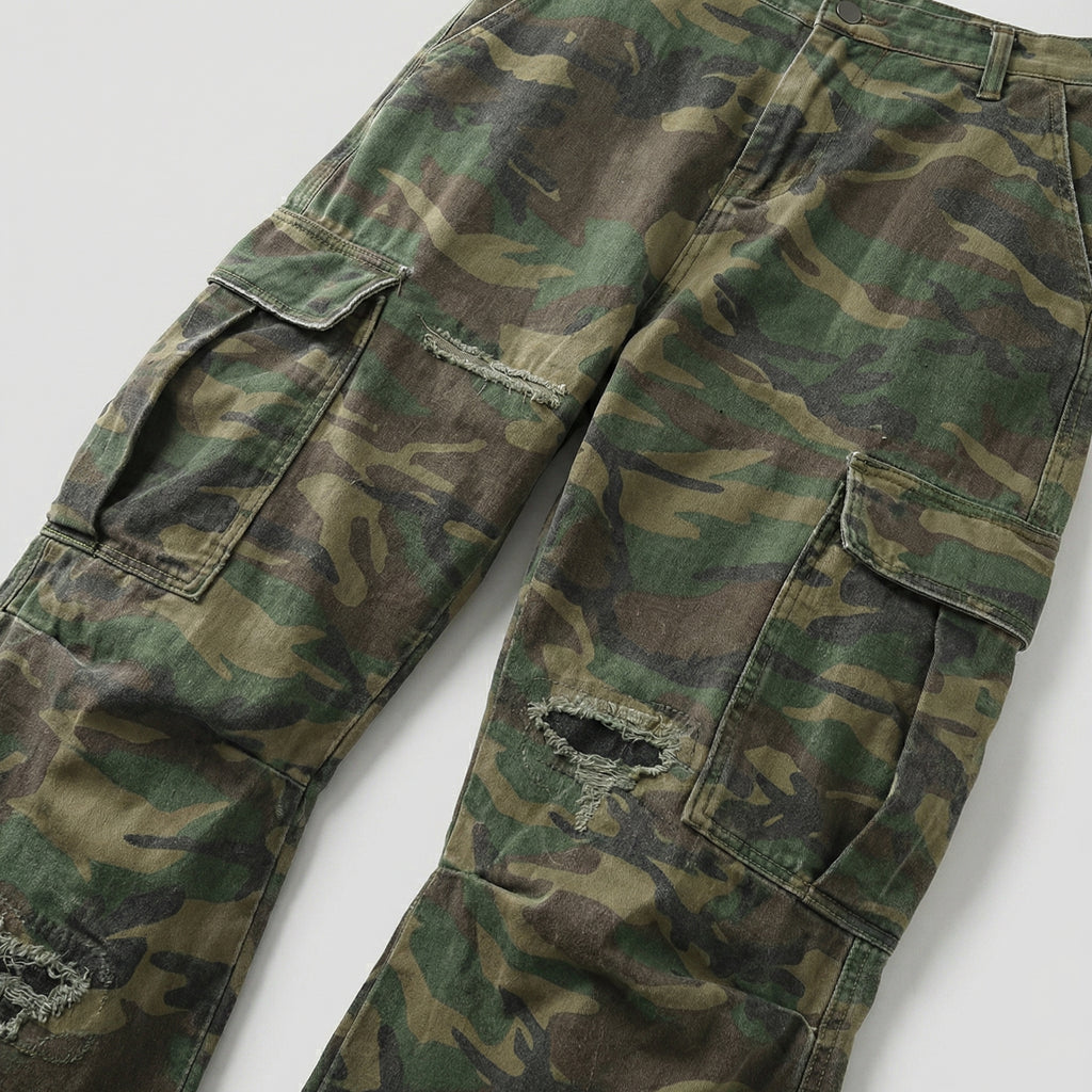 Warpath Camo Flare Cargo Pants