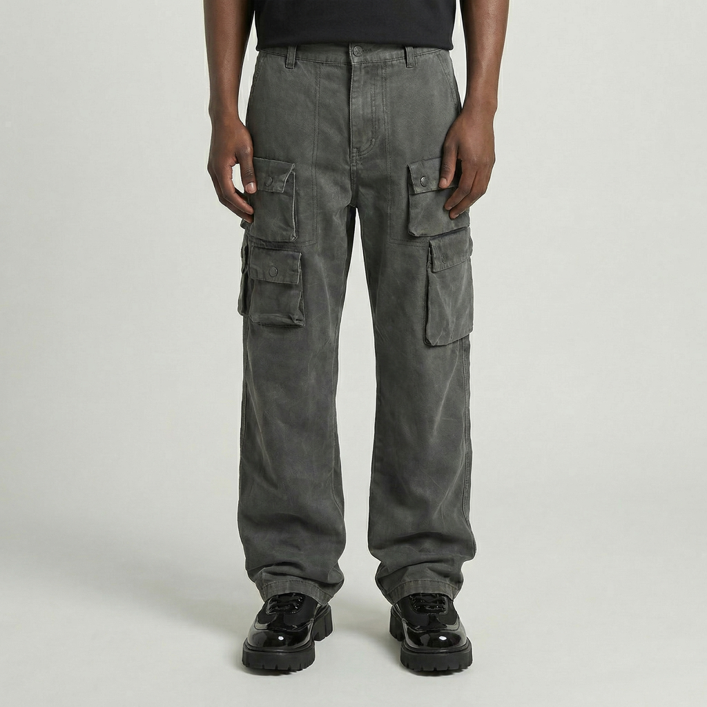 Heavy Essential Multi-Pocket Cargo Pants