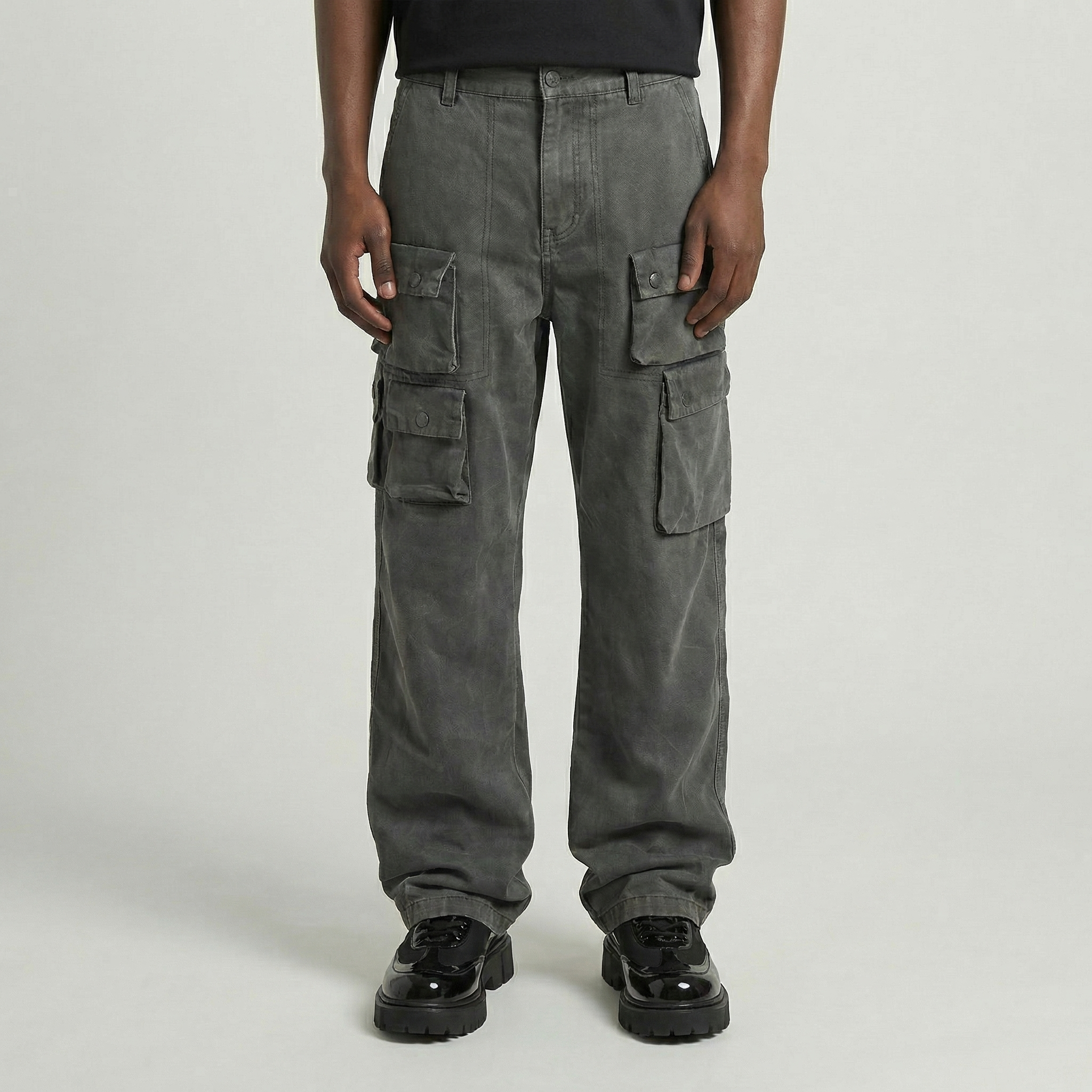 Heavy Essential Multi-Pocket Cargo Pants