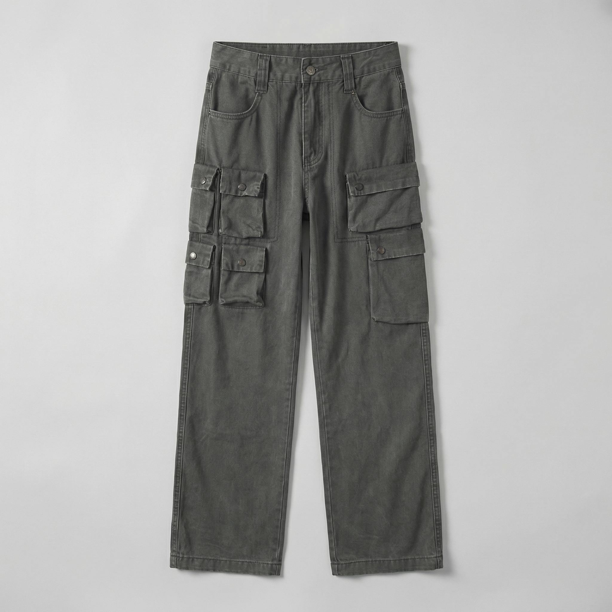 Heavy Essential Multi-Pocket Cargo Pants