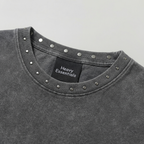 Stud Collar Boxy Tee