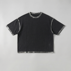 Distressed Painted Boxy Tee