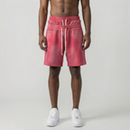 Core Double Waist Shorts (Red)