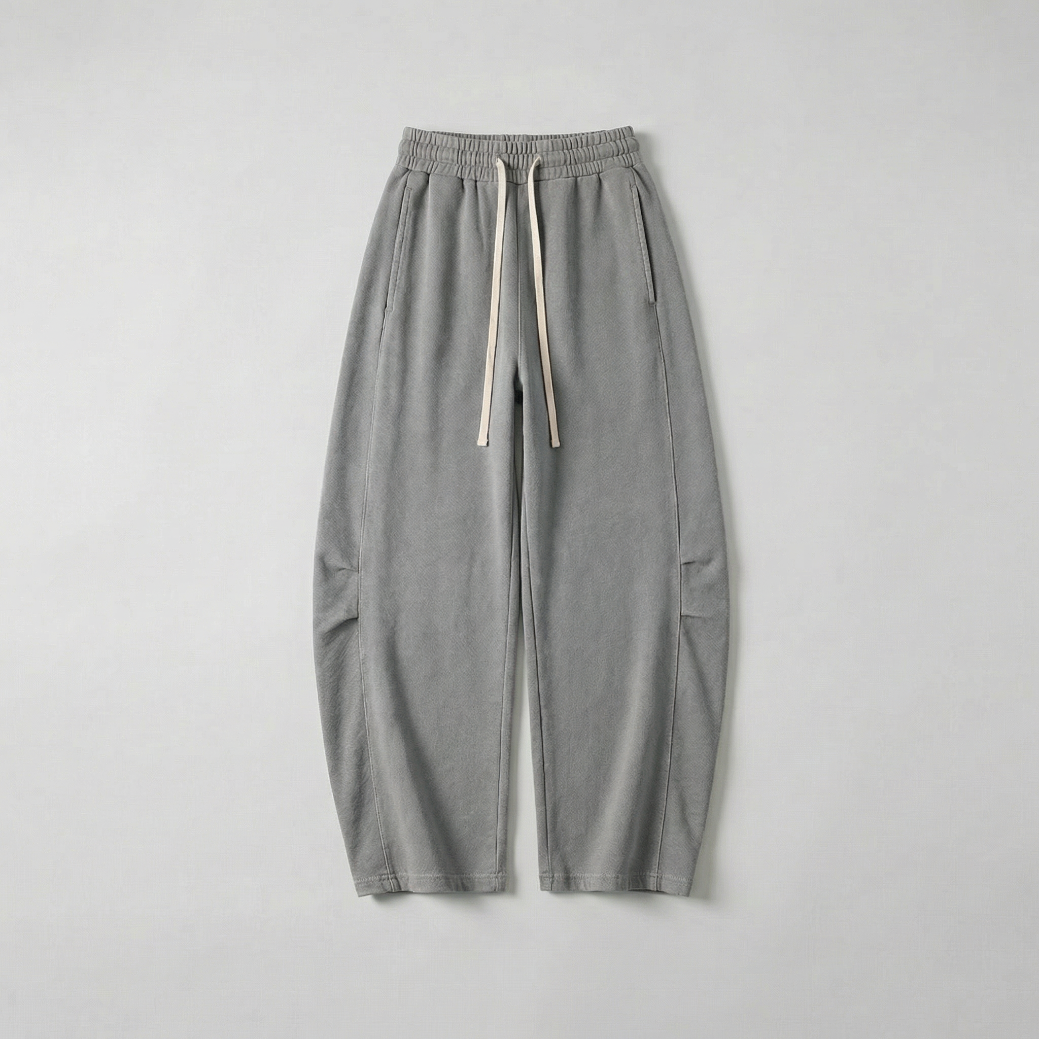 Washed Baggy Sweatpants (Grey)